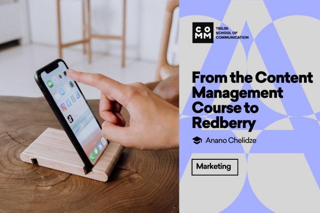 From the Content Management Course to Redberry – Anano Chelidze’s Career Development Journey